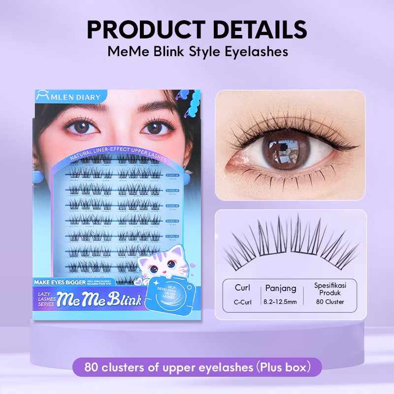 Mlen Diary Lazy Lashes Series – Meme Blink Small