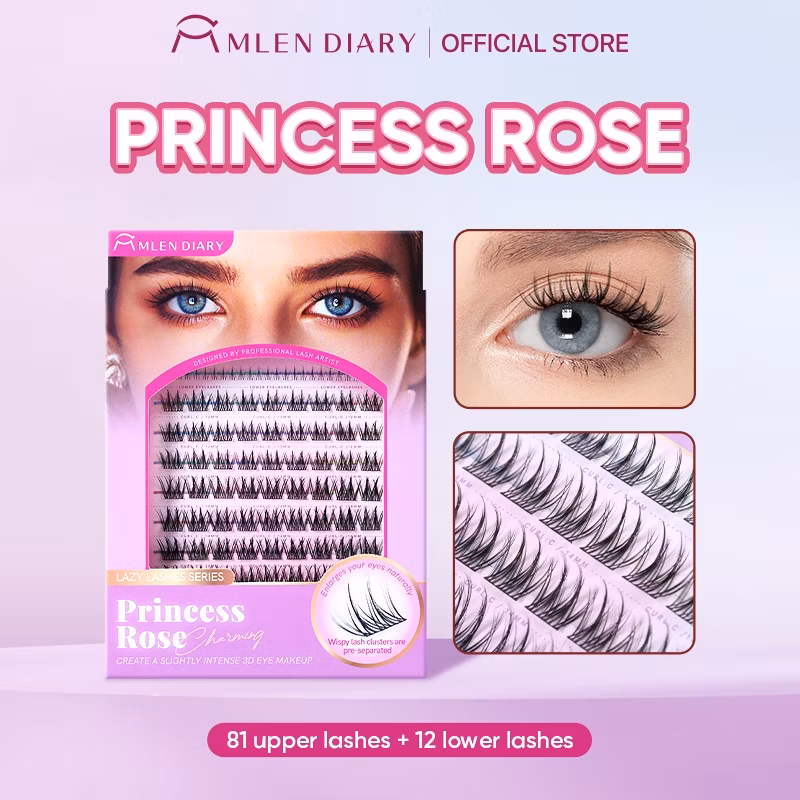 Mlen Diary Lazy Lashes Series – Princess Rose Large