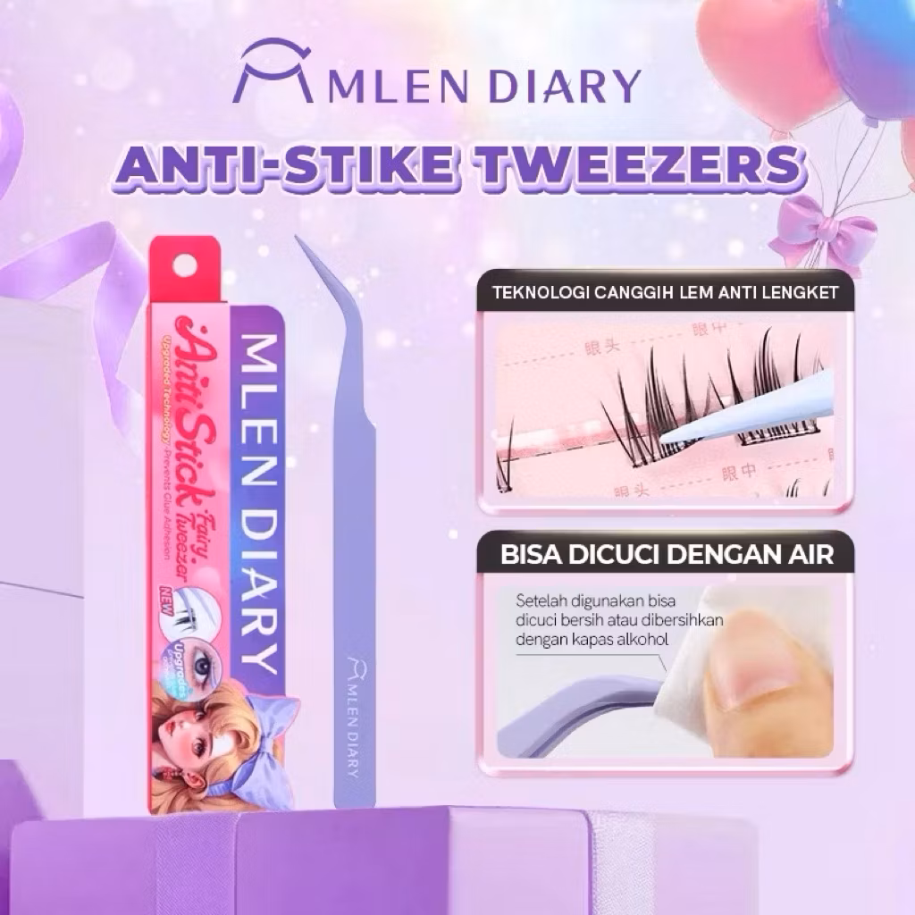 Mlen Diary Anti Stick Fairy Tweezer