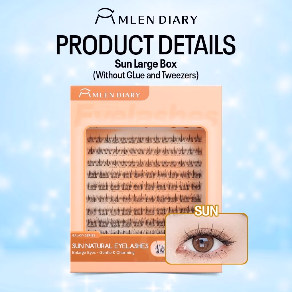 Mlen Diary Galaxy Series – Sun Natural Eyelashes Large