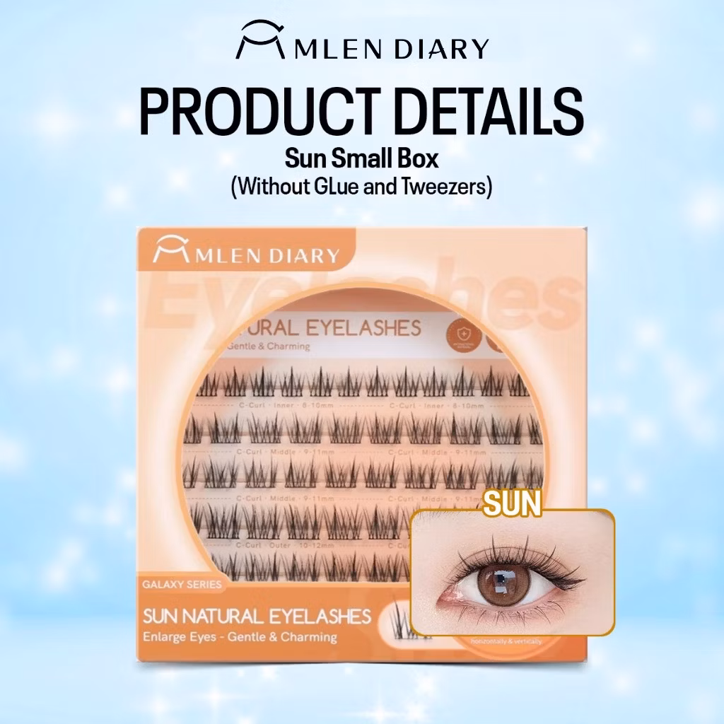 Mlen Diary Galaxy Series – Sun Natural Eyelashes Small