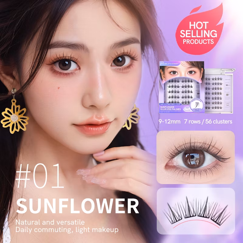 Mlen Diary Glueless Falsies – Sunflower