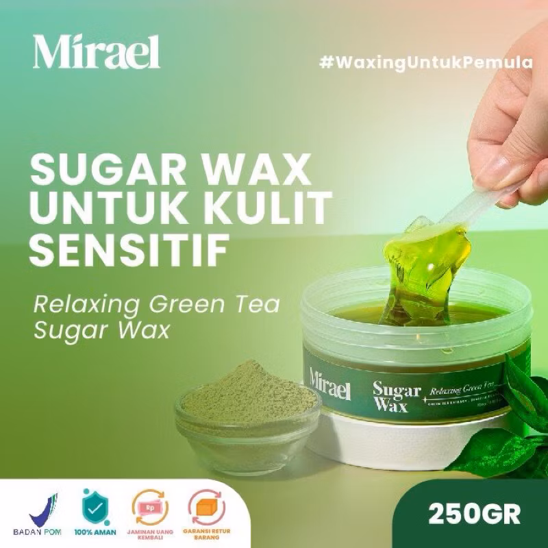 Mirael Sugar Waxing Relaxing Green Tea 250gr