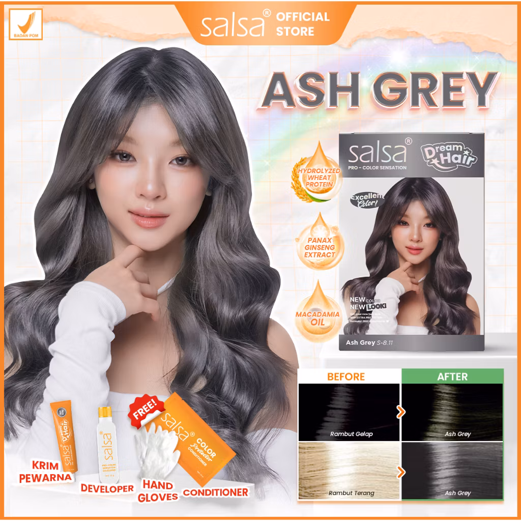 Salsa Pro Colorsensation Dream Hair Ash Grey