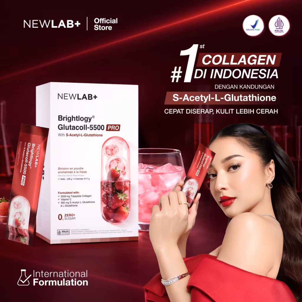 Newlab Brightlogy Glutacoll 5500 PRO 119g