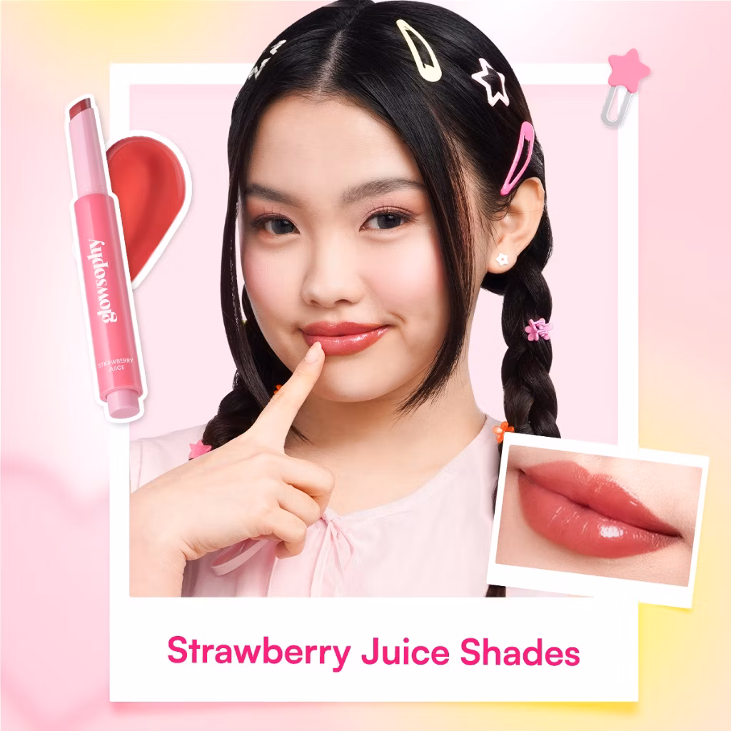 Glowsophy Color Crush Juicy Tinted Lip Balm Strawberry