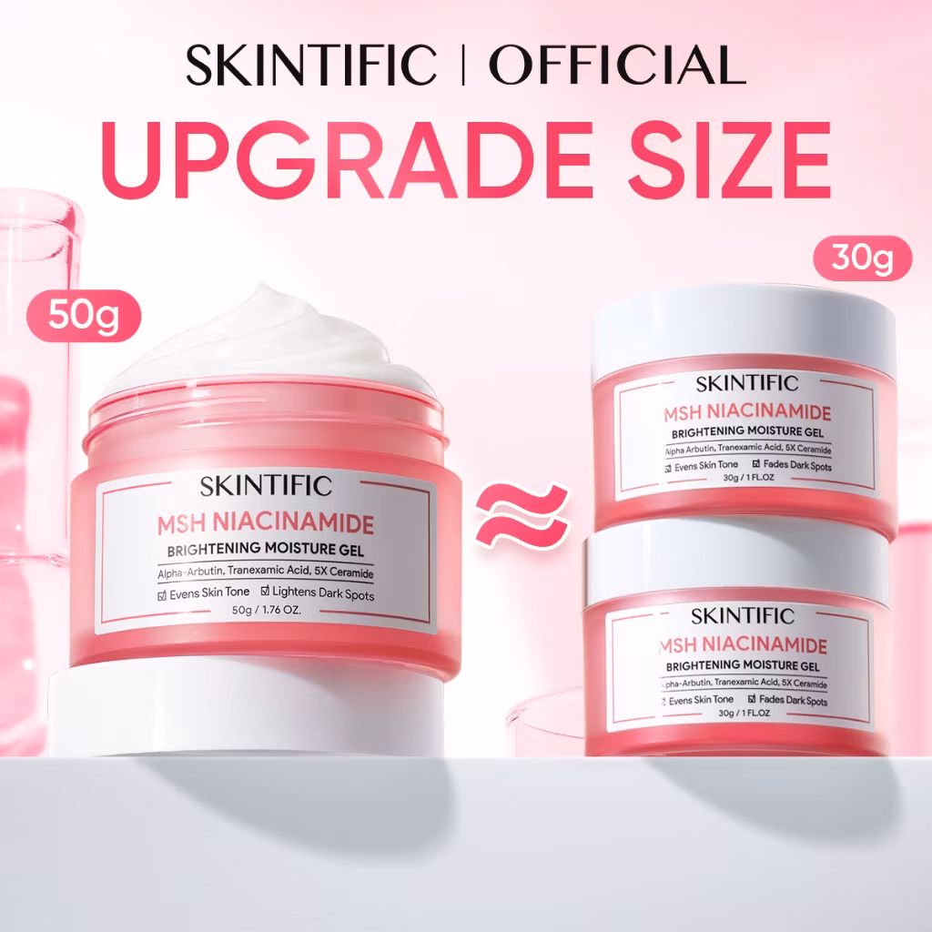 Skintific Msh Niacinamide Brightening Moisture Gel 50G