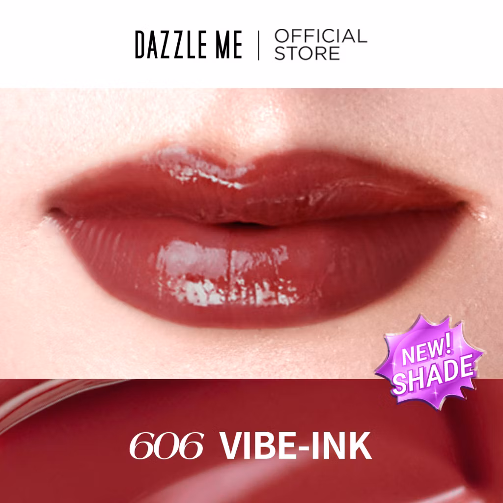 Dazzle Me Ink-Vinyl Lip Lacquer 606 Vibe-Ink