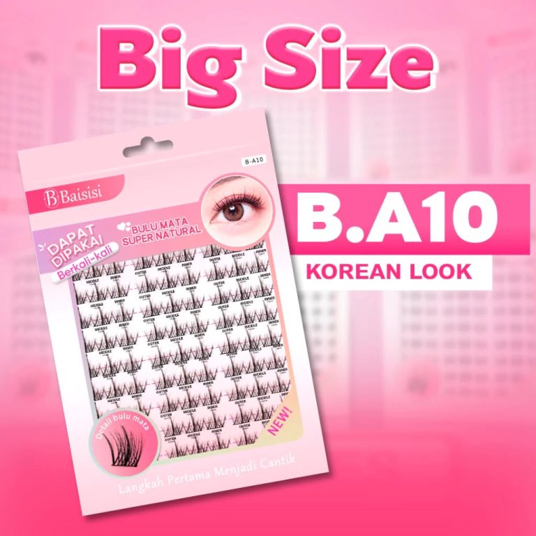 Baisisi B-A10 Fashion Eyelashes + Paket Lem