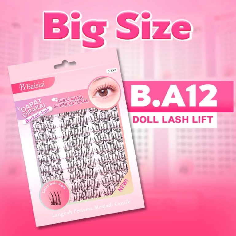 Baisisi B-A12 Fashion Eyelashes + Paket Lem