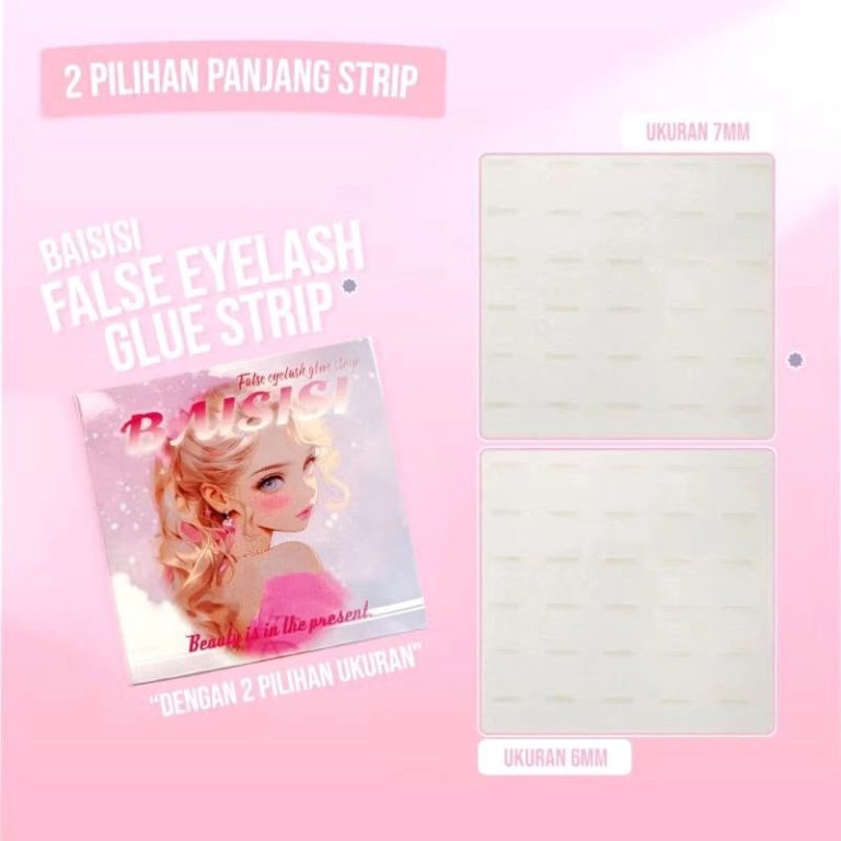 Baisisi Fake Eyelash Glue Strip 6mm,7mm