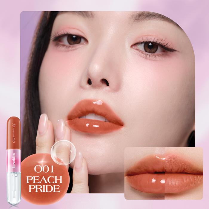Barenbliss multiverse of me dual lip cream 001 peach pride