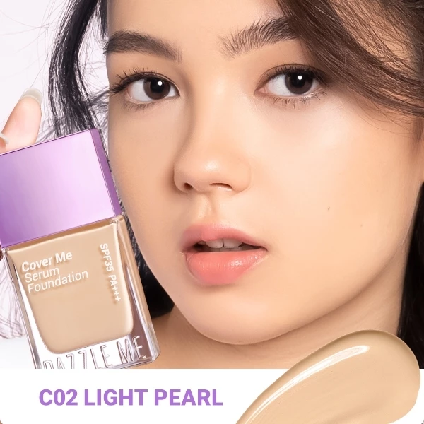 Dazzle Me Cover Me Serum Foundation Spf35Pa+++ 25Gr C02 Linght Pearl