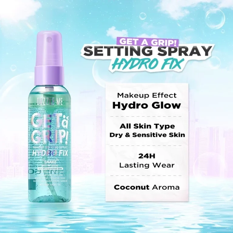 Dazzle me get a grip hydro fix make up setting spray 60ml