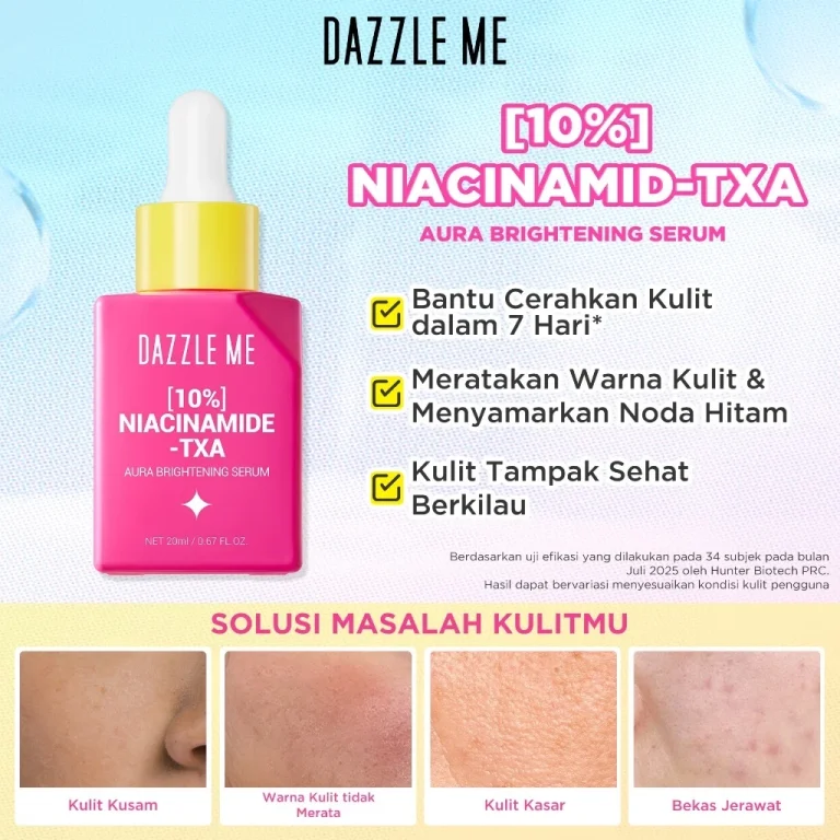 Dazzle Me 10% Niacinamide TXA Brightening Serum 20ml