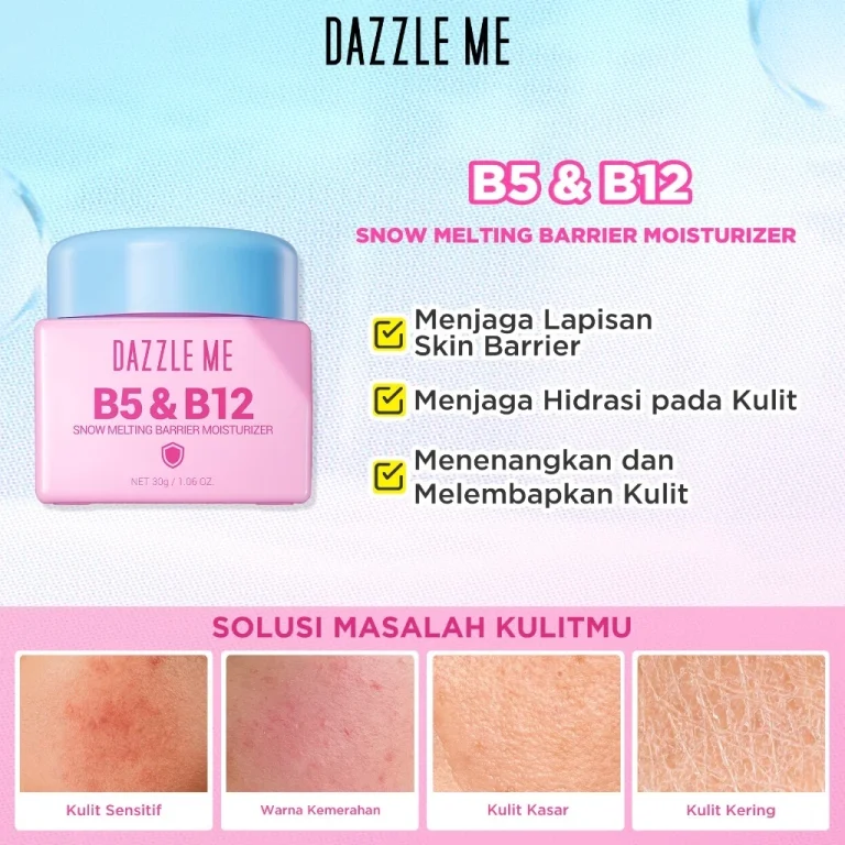 Dazzle Me B5 & B12 Snow Melting Barrier Moisturizer 30g
