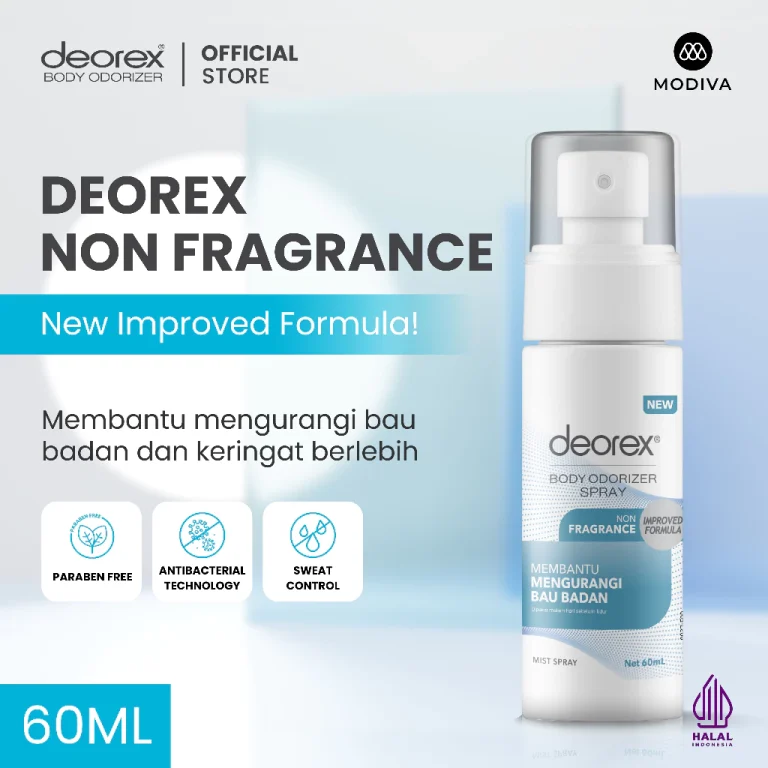 Deorex Body Odorizer Spray Non Fragnance 60ML