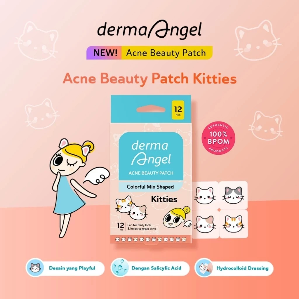 Derma colorful mix shaped kitties
