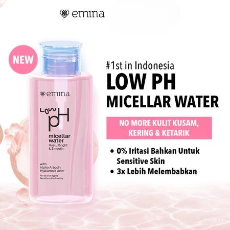 Emina Low pH Micellar Water Hyalubright&Smooth 300ml