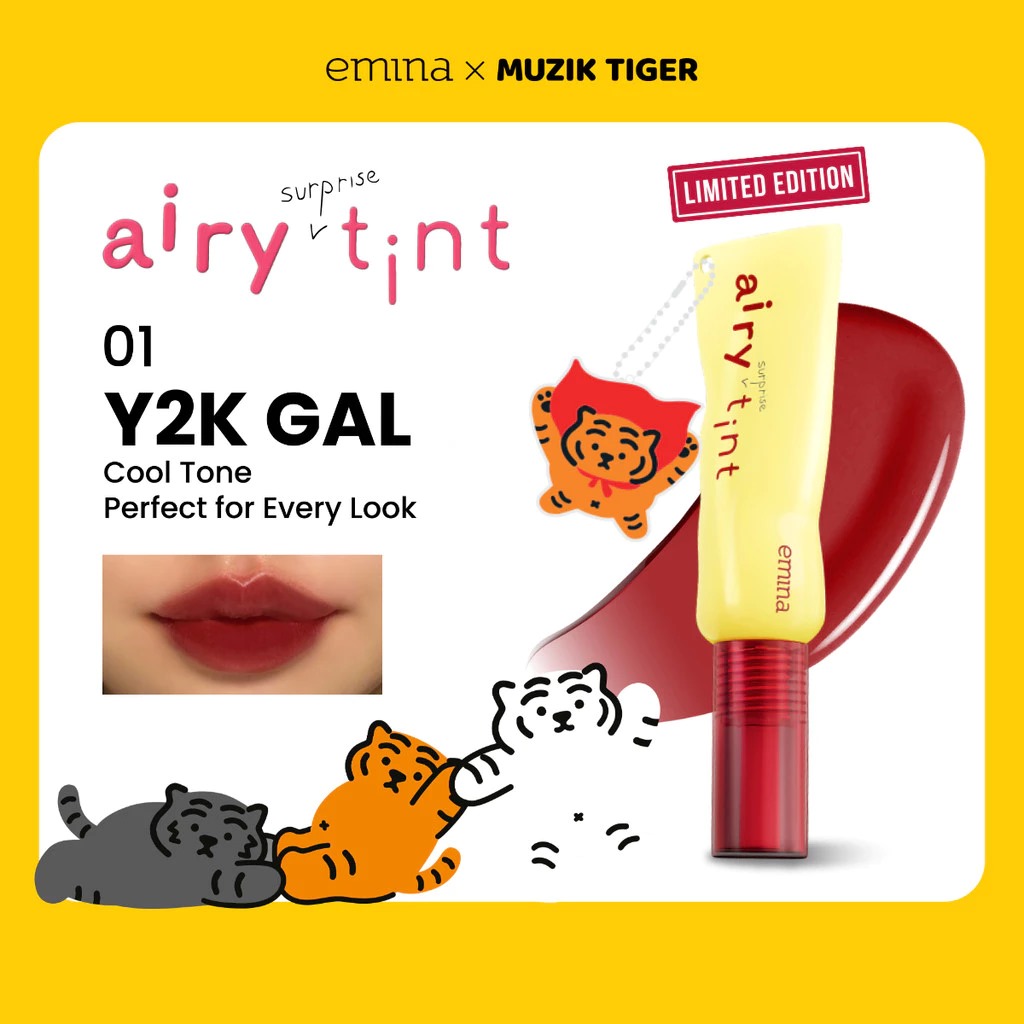 Emina Airy Suprise Tint 01 y2k Gal