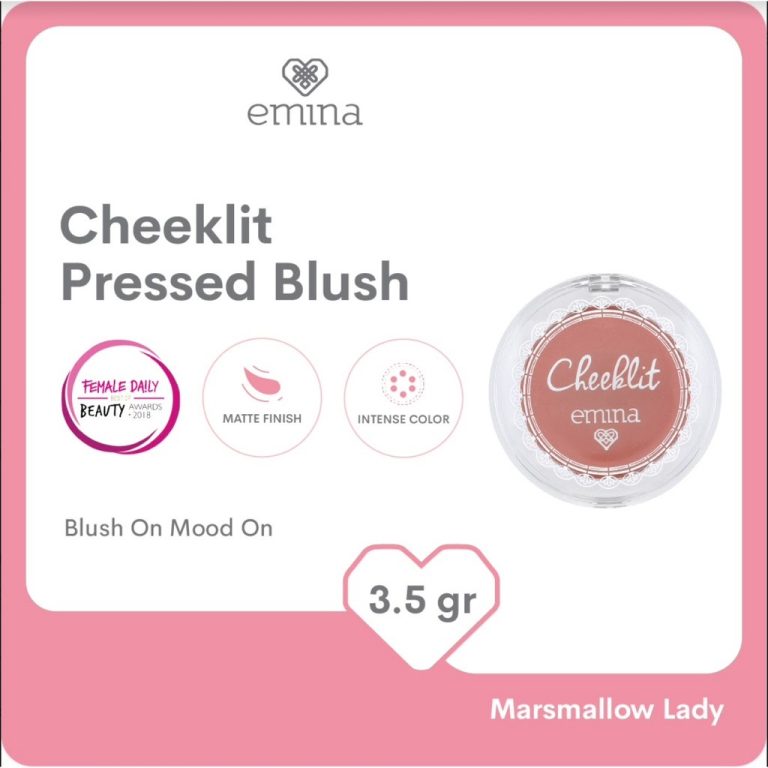 Emina Cheek Lit Pressed Blush Marshmallow Lady 3.5 gr (Pc(s))