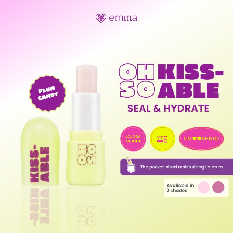 Emina Oh So Kissable Tinted Balm Stick Plum Candy 3.4 g