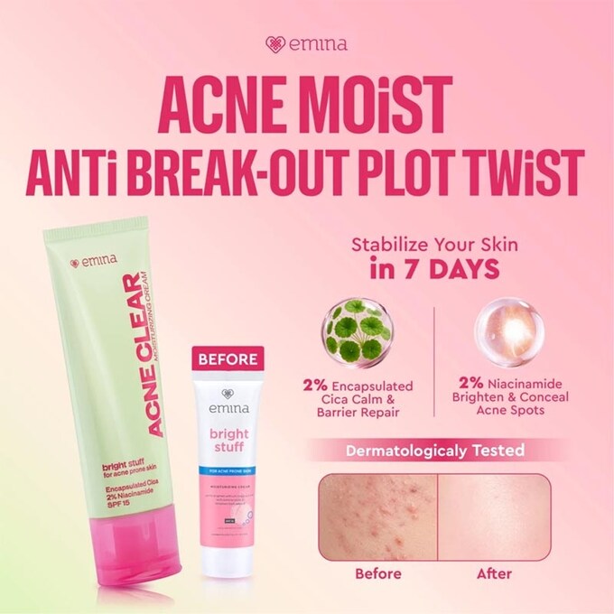 Emina Bright Stuff Moisturizing Cream 20 ml