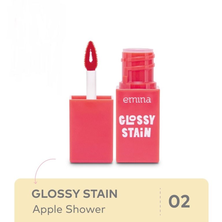 Emina Glossy Stain 02 Apple Shower 3 g