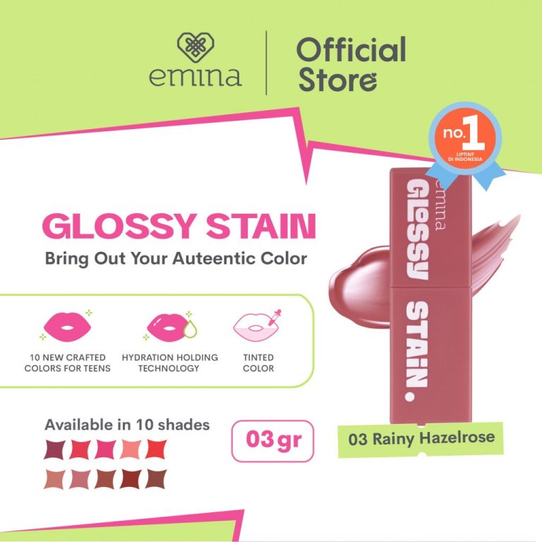 Emina Glossy Stain 03 Candy Rain 3 g