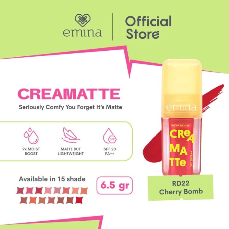 Emina Creamatte RD22 Cherry Bomb