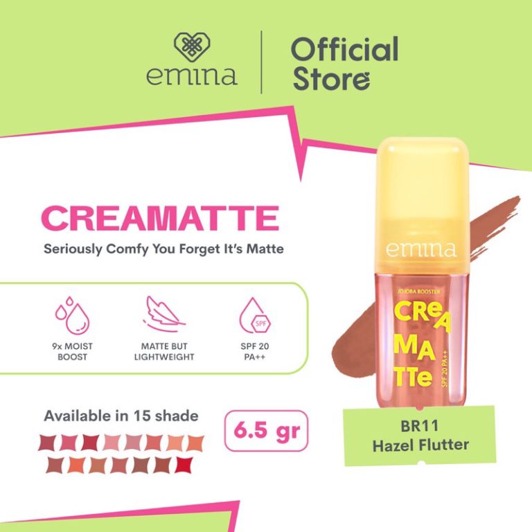 Emina Creamatte BR11 Hazel Flutter
