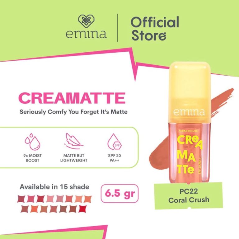 Emina Creamatte PC22 Coral Crush