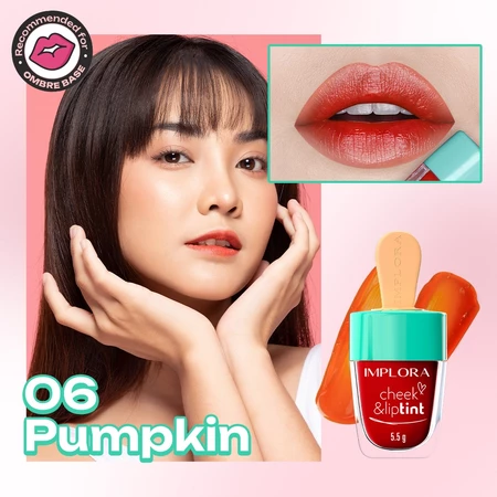 Implora Cheek and Lip tint 06 Pumpkin
