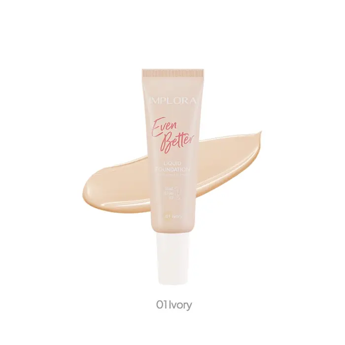 Implora Even Butter Liquid Foundation 25gr 01 Ivory