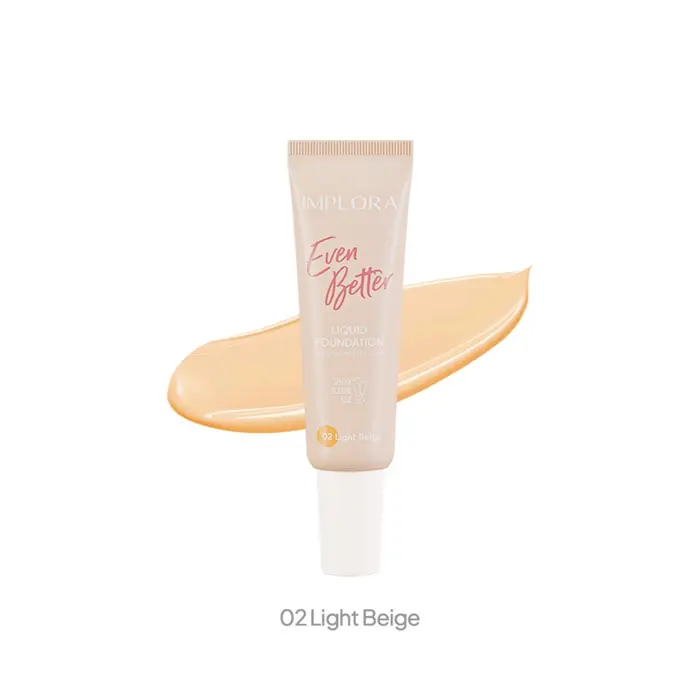 Implora Even Butter Liquid Foundation 25gr 02 Light Beige