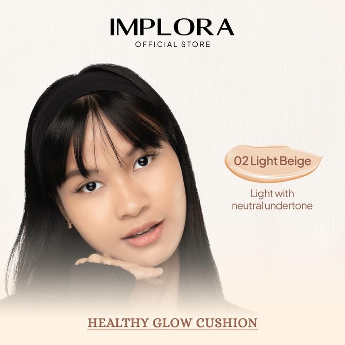 Implora Healthy Glow Cushion 13gr 02 Light Beige