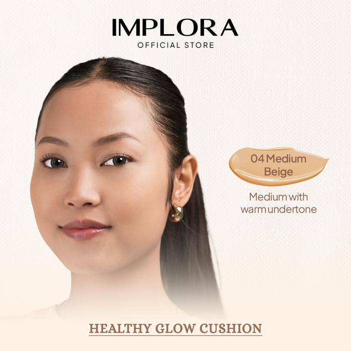 Implora Healthy Glow Refill Cushion 13gr 04 Medium Beige