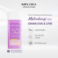 Implora perfect shield gel sunscreen spf 30 pa +++ 50ml
