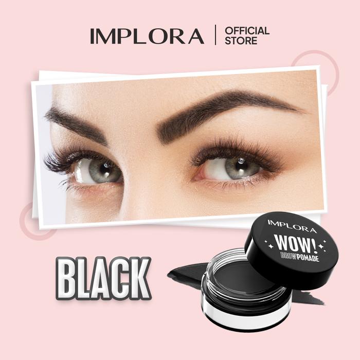 Implora WOW Brow Pomade Black