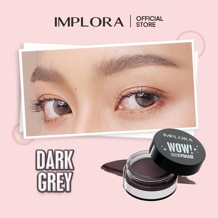 Implora WOW Brow Pomade Dark Grey