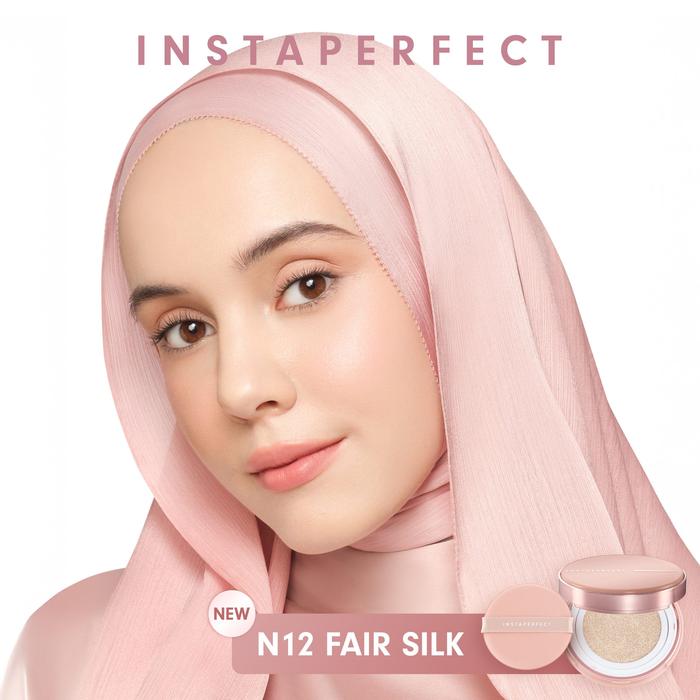 Instaperfect Skincover Air Cushion N12 Fair Silk 11g (REVAMP)