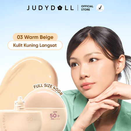 Judydoll Sun Defense Tinted Moisturizer (03 Warm Beige) SPF 50+ PA++++ 40gr