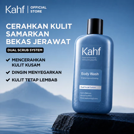 Kahf Cooling and Brightening Body Wash 200 ml