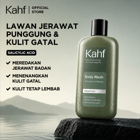 Kahf Relaxing and Acne Fight Body Wash 200 ml