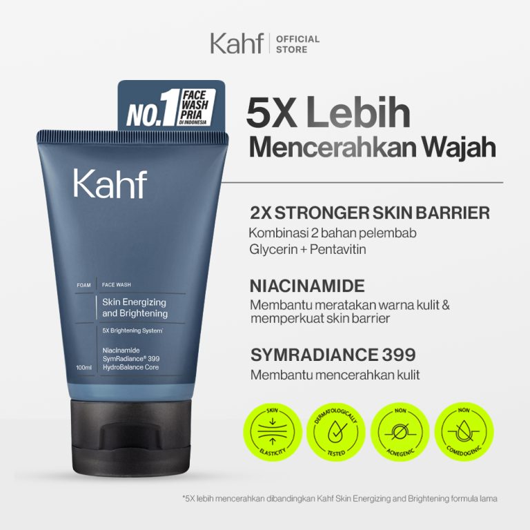 Kahf Skin Energizing and Brightening Face Wash with Sticker Eye Catch 100 ml