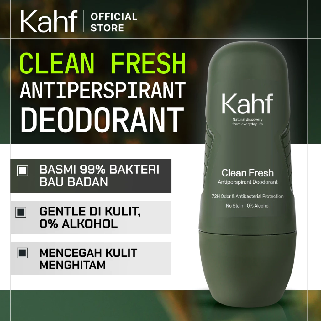 Kahf Deodorant Clean Fresh