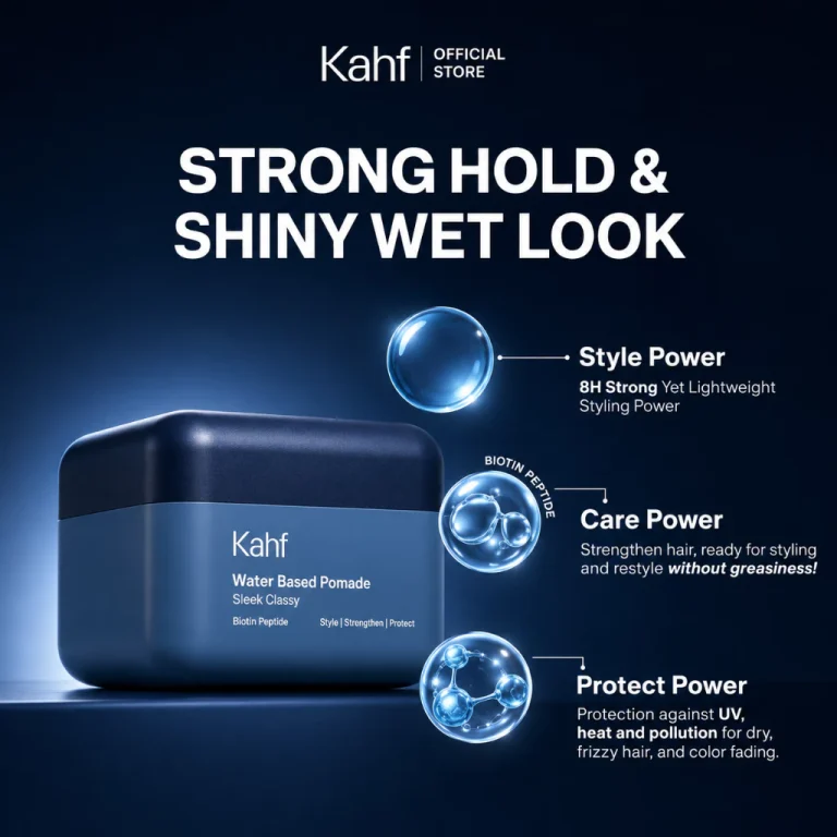 Kahf Water Based Pomade Sleek Classy 70g