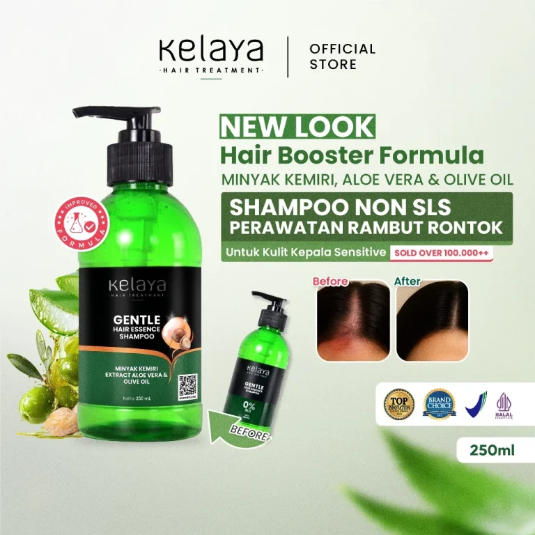 Kelaya Gentle Hair Essence Shampoo 0% SLS 250ml