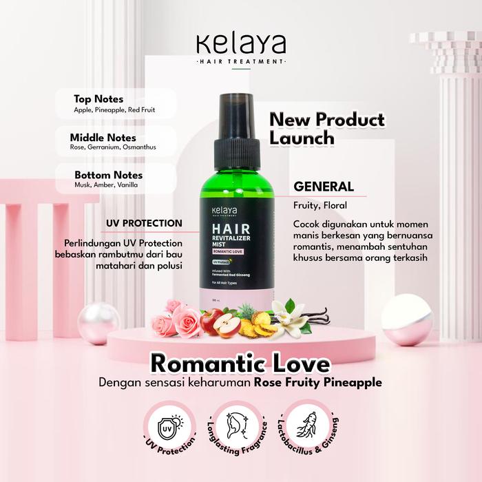 Kelaya Hair Revitalizer Romantic Love 100ml