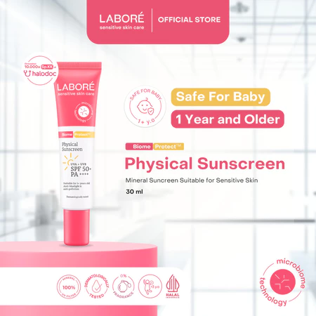 LABORE Sensitive Skin Care BiomeProtect Physical Sunscreen 30 ml